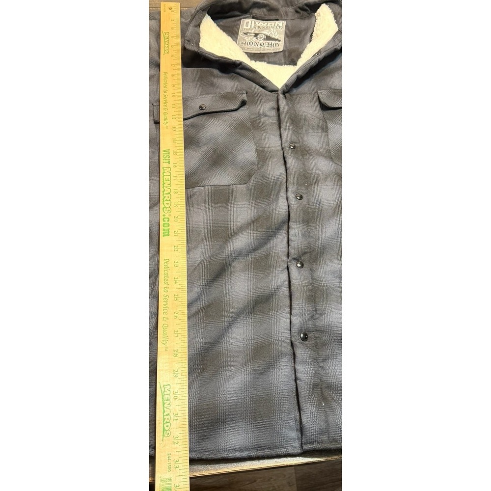Dixxon Flannel "Honcho" Sherpa Lined Jacket size 5XL Plaid Long Sleeve Button Up - Picture 5 of 5
